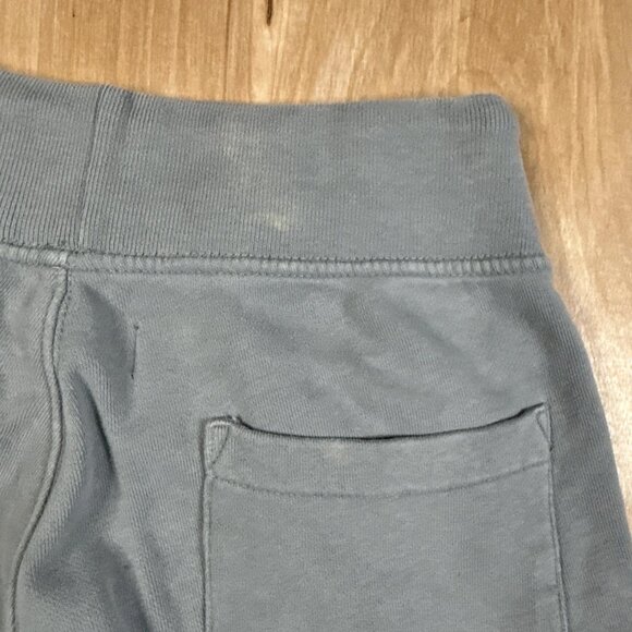 All Saints Sweatpants Men Olive Green Jogger Elastic Waist Fleece Tapered Sz XS - Picture 6 of 7